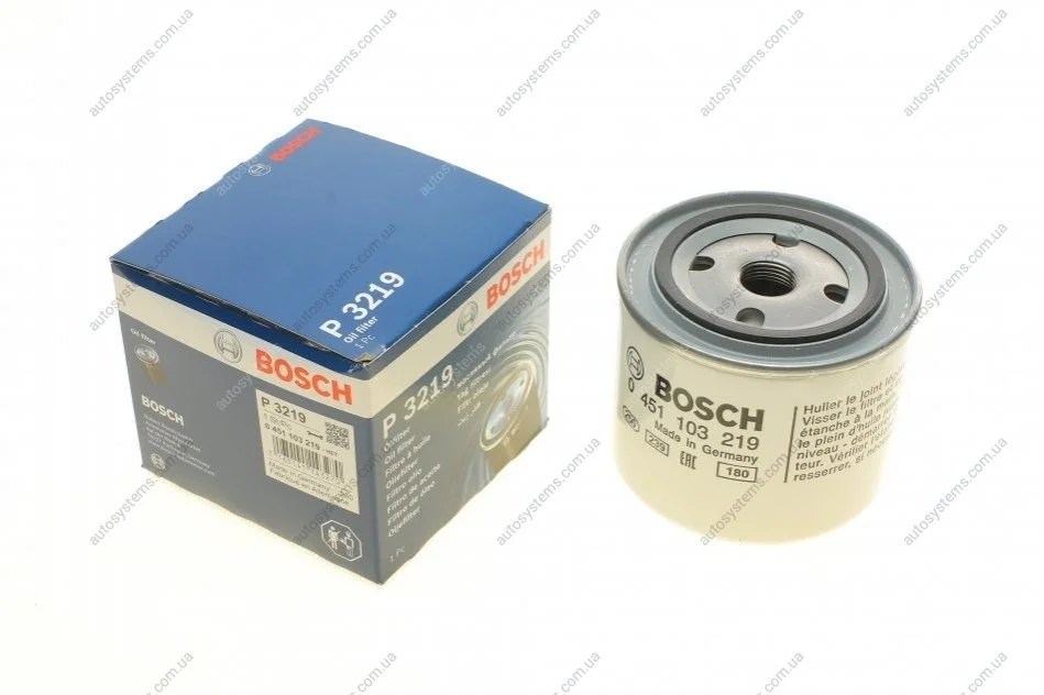 Фильтр масляний BOSCH 0 451 103 219 (фото 1)
