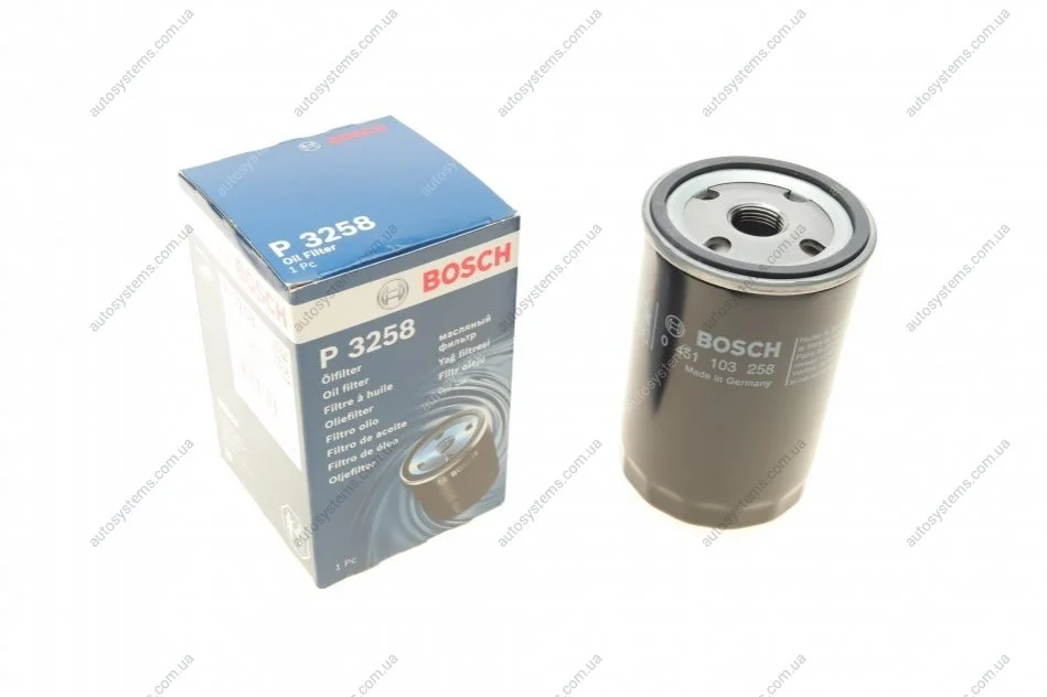 Фильтр масляний BOSCH 0 451 103 258 (фото 1)