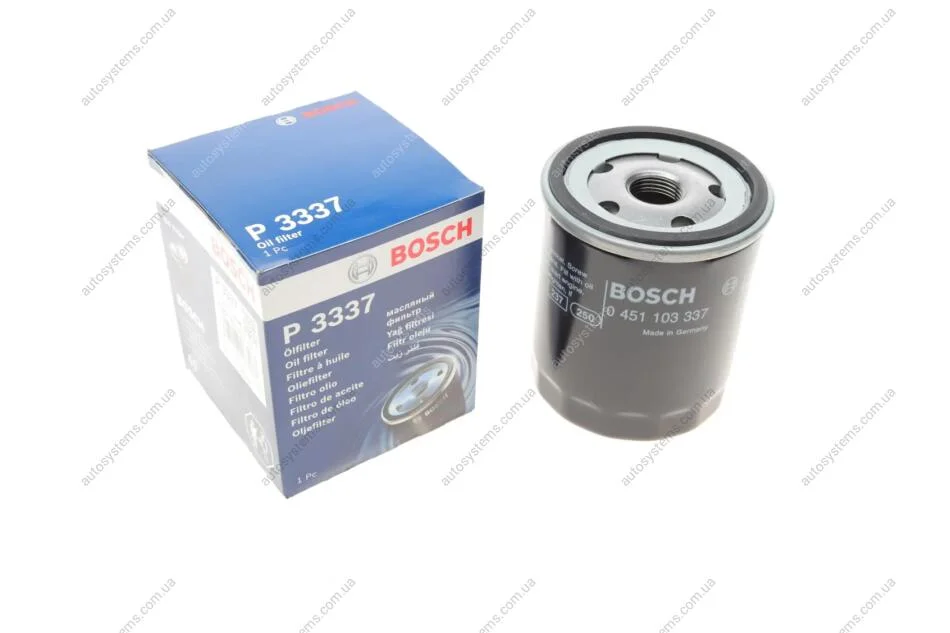 Фильтр масляний BOSCH 0 451 103 337 (фото 1)