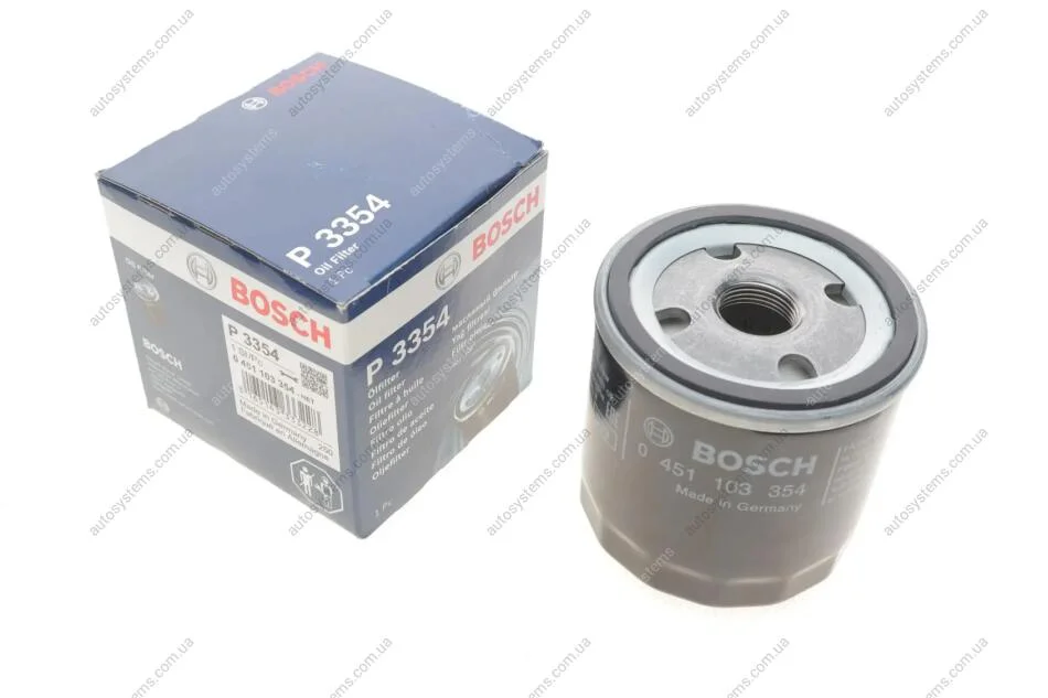 Фильтр масляний BOSCH 0 451 103 354 (фото 1)