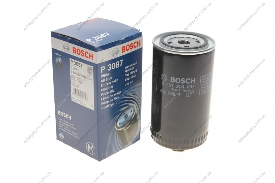 Фильтр масляный BOSCH 0 451 203 087 (фото 1)