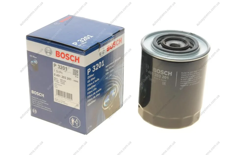 Фильтр масляний BOSCH 0 451 203 201 (фото 1)