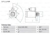 Стартер BOSCH 0 986 017 110 (фото 1)