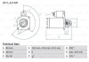 Стартер BOSCH 0 986 017 240 (фото 1)