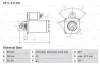 Стартер BOSCH 0 986 018 990 (фото 1)