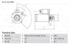 Стартер BOSCH 0 986 020 141 (фото 1)
