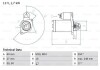 Стартер BOSCH 0 986 023 100 (фото 1)