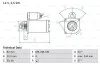 Стартер BOSCH 0 986 023 120 (фото 1)
