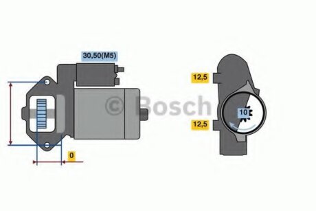 Стартер BOSCH 0 986 023 480