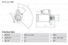Стартер BOSCH 0 986 024 030 (фото 1)