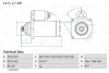 Стартер BOSCH 0 986 024 100 (фото 1)