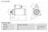 Стартер BOSCH 0 986 025 070 (фото 1)