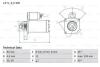 Стартер BOSCH 0 986 025 550 (фото 1)
