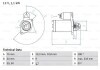 Стартер BOSCH 0 986 025 610 (фото 1)