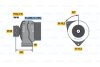 Генератор BOSCH 0 986 040 210 (фото 1)