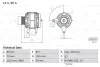 Генератор BOSCH 0 986 040 390 (фото 1)