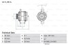 Генератор BOSCH 0 986 048 771 (фото 1)