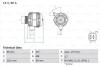 Генератор BOSCH 0 986 082 040 (фото 2)