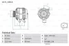 Генератор (14В, 120А, відновлений) FORD B-MAX, C-MAX II, ECOSPORT, FIESTA, FIESTA VI, FOCUS III, GRAND C-MAX, KA+ III, KUGA II, MONDEO IV, TOURNEO CONNECT V408 NADWOZIE WIELKO 1.0-2.0D 03.07- BOSCH 0 986 082 220 (фото 1)