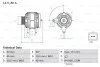 Генератор BOSCH 0 986 082 740 (фото 1)