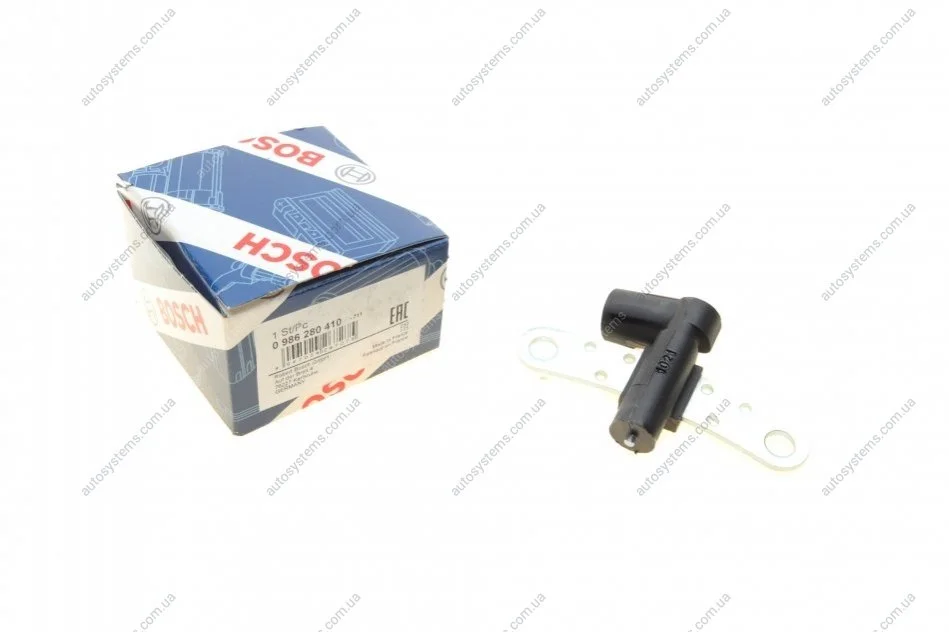 Датчик положення колінвала Renault Kangoo 1.4/1.6i/1.9D 98- BOSCH 0 986 280 410 (фото 1)