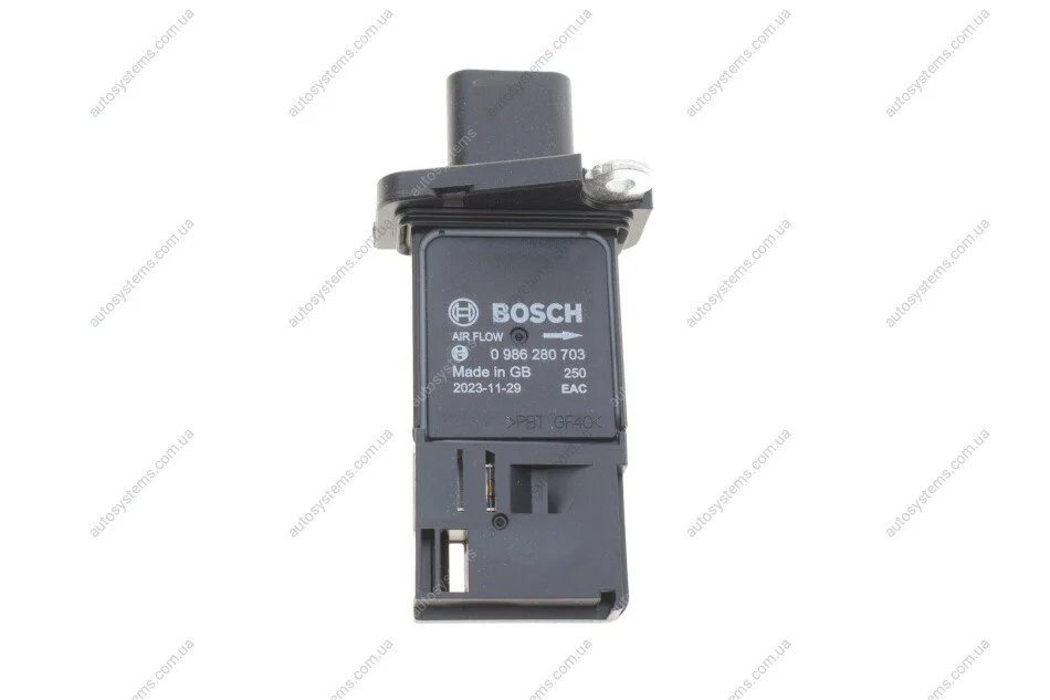 Витратомір повітря Citroen Jumper/Ford Transit 1.8HDI-3.2TDCI 02-14 BOSCH 0 986 280 703 (фото 1)
