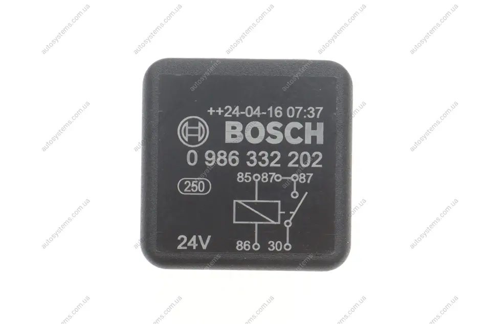 Реле універсальне BOSCH 0 986 332 202 (фото 1)