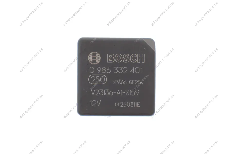 Реле, рабочий ток BOSCH 0 986 332 401 (фото 1)