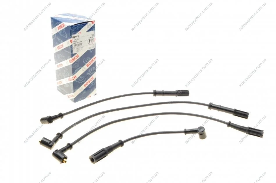 Провід запалювання Fiat Doblo/Panda 1.1/1.2 00- (к-кт) BOSCH 0 986 357 816 (фото 1)