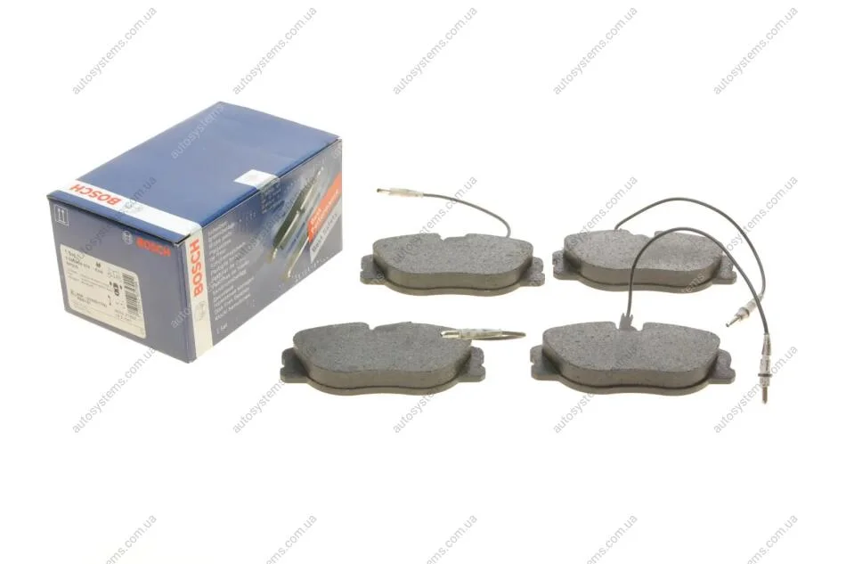Тормозные колодки, дисковые. BOSCH 0 986 424 033 (фото 1)