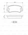 Колодки гальмівні (передні) Fiat Panda/Regata/Seat Ibiza/Terra 81-04 BOSCH 0 986 424 098 (фото 13)
