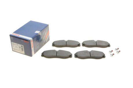 Колодки гальмівні (передні) Nissan Terrano/Venette 94-02/Ford Maverick 93-98 BOSCH 0 986 424 204