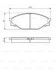 Колодки гальмівні (передні) Toyota Hiace IV/Hilux V-VI 87-05 (Sumitimo) BOSCH 0 986 424 225 (фото 4)