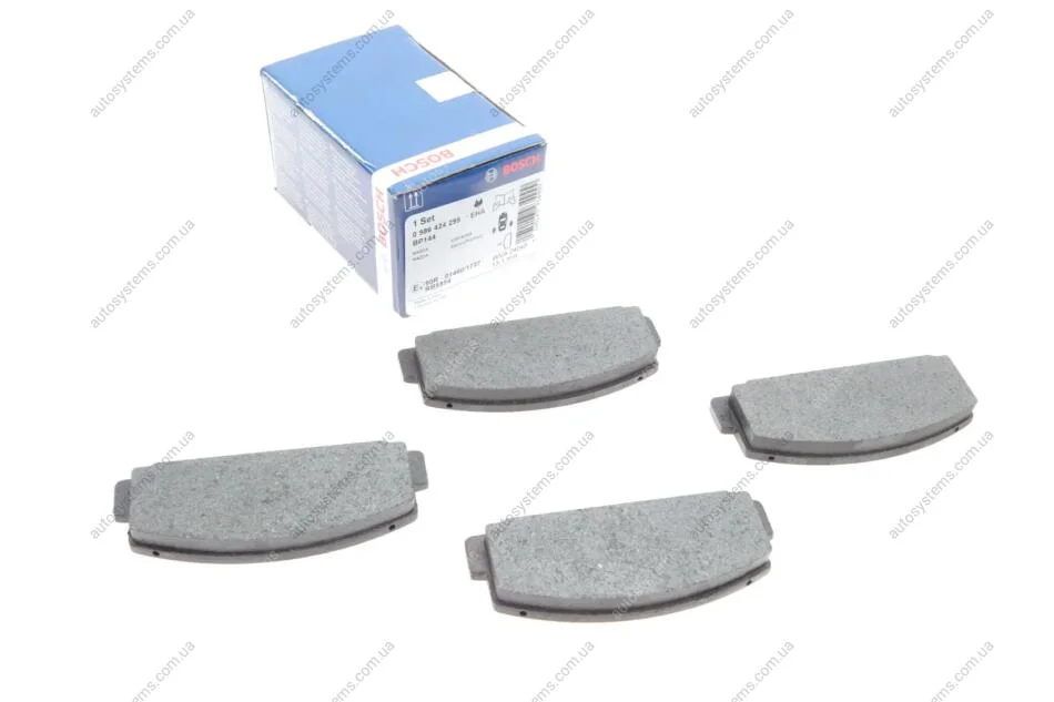 Тормозные колодки, дисковые. BOSCH 0 986 424 295 (фото 1)