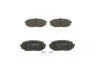 Тормозные колодки дисковые, комплект BOSCH 0 986 424 303 (фото 1)
