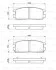 Колодки гальмівні (задні) Opel Frontera A/B 92-04/Monterry A/B 91-99 BOSCH 0 986 424 367 (фото 16)