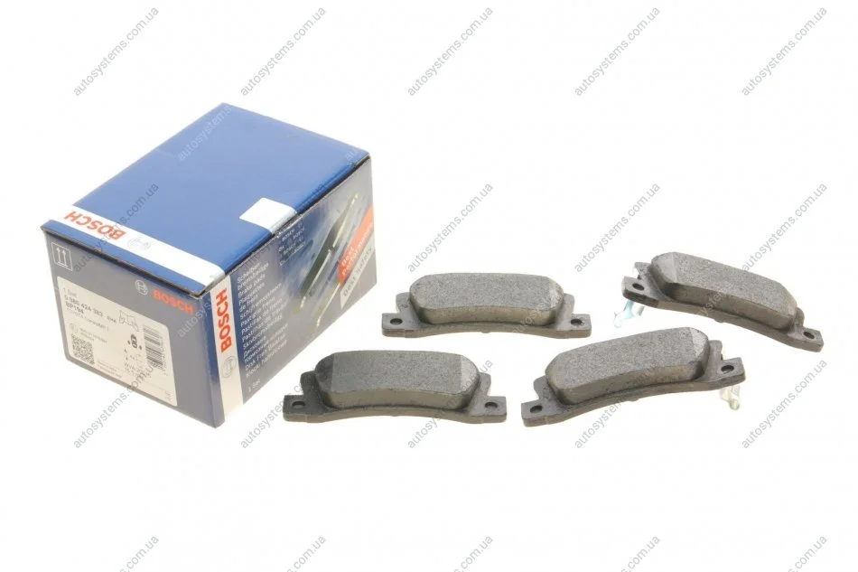Гальмівні колодки, дискові. BOSCH 0 986 424 383 (фото 1)