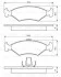 Колодки гальмівні (передні) Ford Fiesta 95-02/Mazda 121 III 96-03 BOSCH 0 986 424 462 (фото 17)