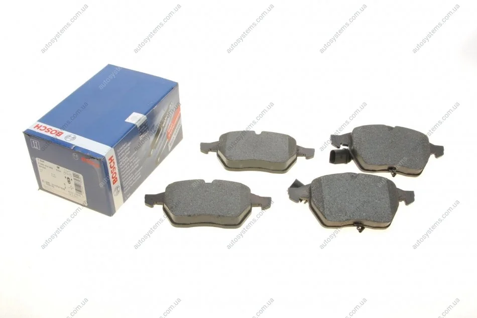 Тормозные колодки, дисковые. BOSCH 0 986 424 482 (фото 1)