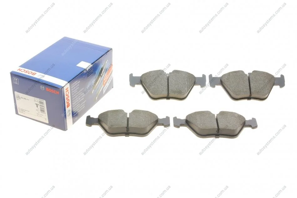 Тормозные колодки, дисковые. BOSCH 0 986 424 485 (фото 1)