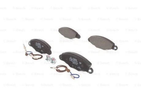 Тормозные колодки дисковые, комплект BOSCH 0 986 424 511