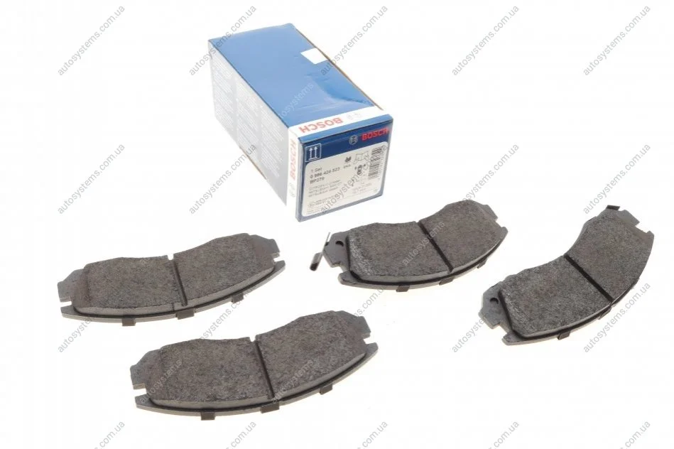 Тормозные колодки, дисковые. BOSCH 0 986 424 523 (фото 1)