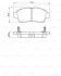 Колодки тормозные (передні) Toyota Yaris/Corolla 99-07 (Sumitomo) BOSCH 0 986 424 535 (фото 9)