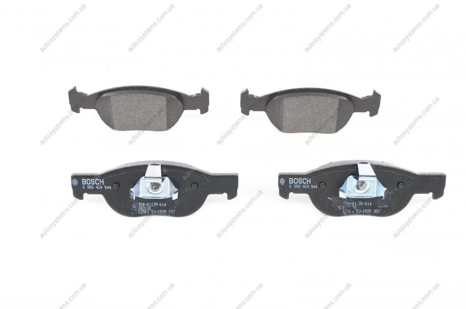 Тормозные колодки дисковые, комплект BOSCH 0 986 424 544 (фото 1)