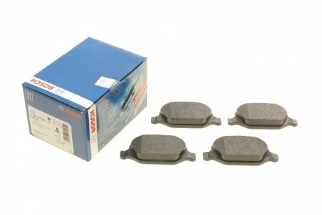Гальмівні колодки, дискові. BOSCH 0 986 424 553