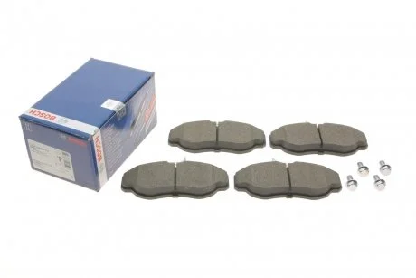 Гальмівні колодки, дискові. BOSCH 0 986 424 565