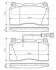 Колодки гальмівні (передні) Alfa Romeo 159/166/Spider 98-11 (Brembo) BOSCH 0 986 424 577 (фото 9)