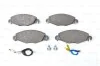 Колодки гальмівні (передні) Citroen С5 01- (+датчики) BOSCH 0 986 424 581 (фото 22)