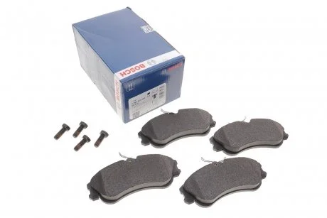 Колодки гальмівні (передні) Citroen Berlingo/Peugeot Partner 96- (Lucas-Girling) BOSCH 0 986 424 583