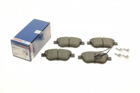 Гальмівні колодки, дискові. BOSCH 0 986 424 597